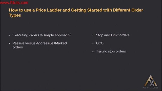 20. Module 2-8-9 How to use a Price Ladder and Getting Started with Different Order Types смотреть онлайн