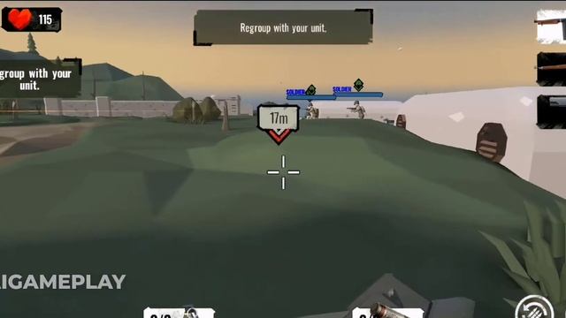 World War Polygon WW2 shooter Gameplay Walkthrough iOs, android смотреть онлайн