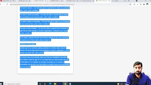 How To Create Legal Pages For Website Hindi | Privacy Policy Generator | Disclaimer Page Generator смотреть онлайн