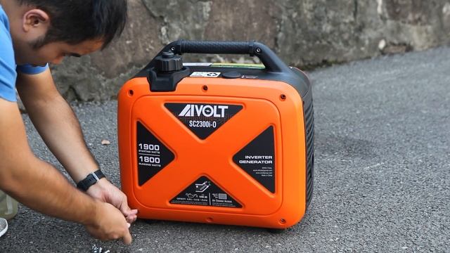 AIVOLT Quiet Inverter 1900 Watts GENERATOR (EU version) - How to OPERATE смотреть онлайн