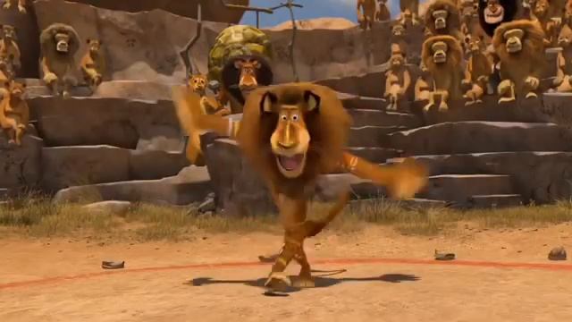 Madagascar : Escape 2 Africa (2008) - Alex Vs. Teetsi смотреть онлайн
