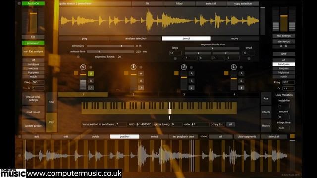 Siren Audio Generative 2 VST/AU granular synth plugin in action! смотреть онлайн