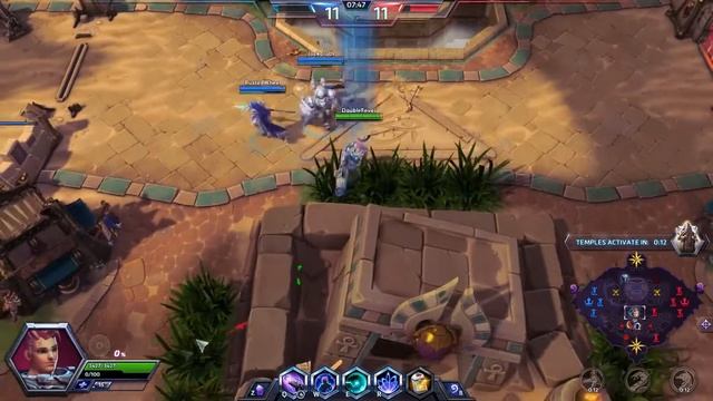 Heroes of the Storm - Zarya Gameplay смотреть онлайн
