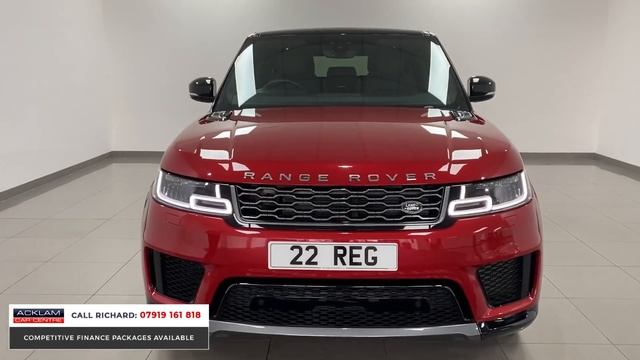 2022 Range Rover Sport HSE Silver смотреть онлайн