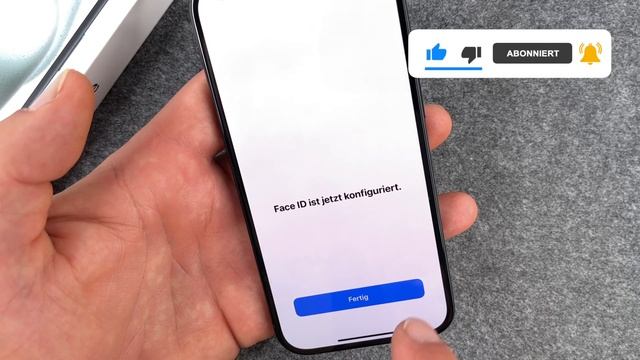 IPhone 15 - Face ID Einrichten