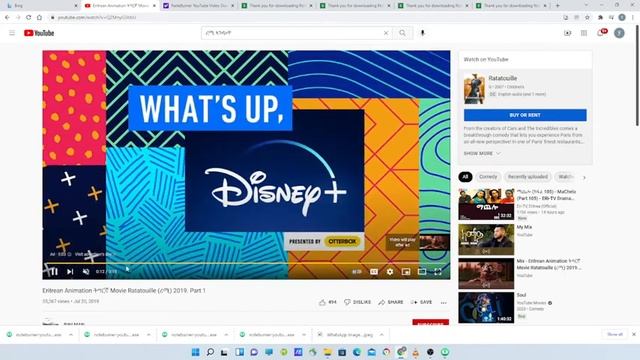 ከመይ ጌርና ካብ Youtube video download ንገብር - how to download a video from Youtube using Noteburner смотреть онлайн