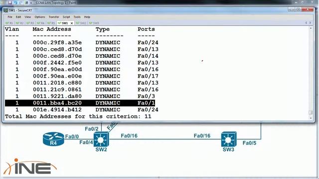 10 CCNA R&S Exam Course IP ARP, MAC Address Flooding & Learning смотреть онлайн