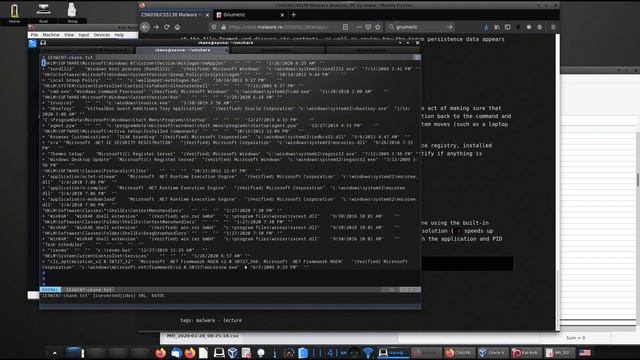 CS6038 2020: Week 3 Lecture 2 - VM investigation смотреть онлайн