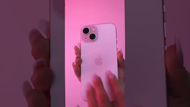 Unboxing the NEW Pink iPhone 15 #apple #iphone15 смотреть онлайн