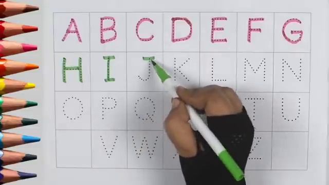 learn to write Alphabet | a for apple b for ball c for cat | coloring | colors,abcd rhymes,alphabet смотреть онлайн