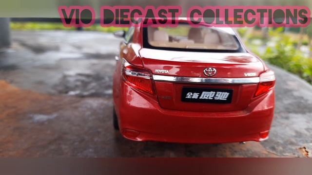 253_Vio diecast_Scale 1:18 Diecast Car Model Toyota Vios (2023) смотреть онлайн