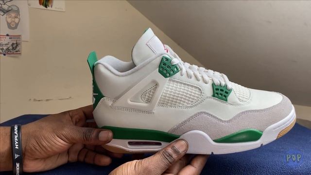 "ARE THESE SKATE SHOES??" Our Air Jordan 4 SB Pine Green UNBOXING/REVIEW ! смотреть онлайн
