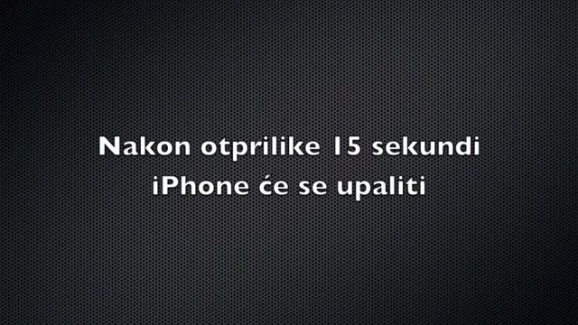 "Mrtvi" tj. DFU mode - kako upaliti iPhone смотреть онлайн