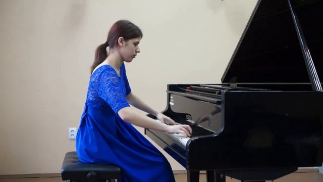 С. Борткевич "Этюд" ор.15 №9 исполняет Сохина Валерия 15 лет смотреть онлайн