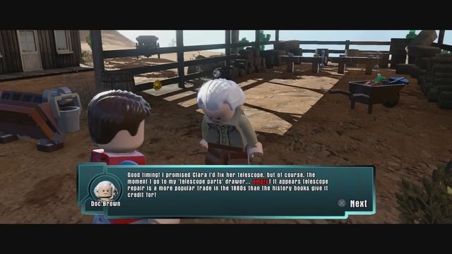 LEGO Dimensions - Marty McFly Free Roam