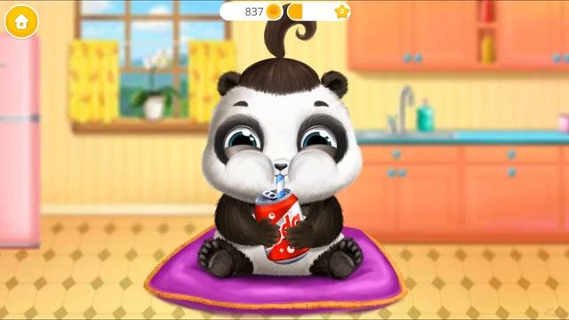 Fun Baby Animal Care Kids Game - Panda Lu Baby Bear Care 2 - Babysitting Pet Care Games By TutoTOON смотреть онлайн
