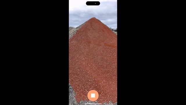 Testing the iPhone 15 pro new LiDAR sensor 3d scanning of Stockpiles for volumes, walking смотреть онлайн
