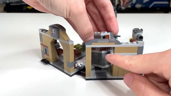 LEGO Star Wars 75319 THE ARMORER'S MANDALORIAN FORGE Review! (2021)