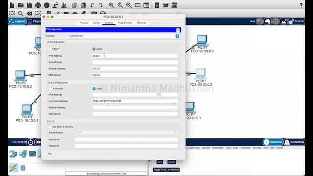 Simulate a simple Wide Are Network (WAN) in the Cisco Packet Tracer Software смотреть онлайн