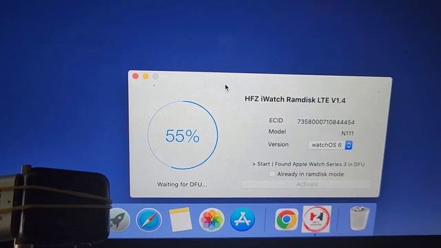 Apple iWatch FMI OFF S0, S1, S2, S3 and S3 LTE by HFZ Ramdisk смотреть онлайн