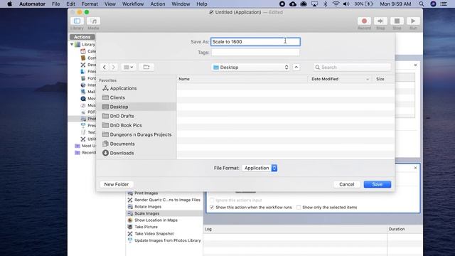 How to use macOS Automator to manipulate images смотреть онлайн
