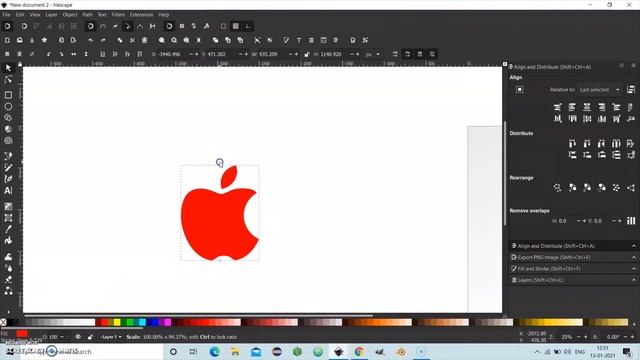 Inkscape tutorial: iPhone logo paper cut design | Vector illustration using #Inkscape смотреть онлайн