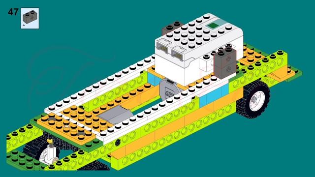 Building Instructions Lego Wedo 2.0 "STEERING CAR" смотреть онлайн
