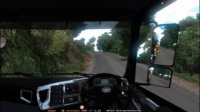 [Gameplay] Truk Faw JH6 muat Crane Liebherr LB28 di map ICRF | ETS2 v1.39 смотреть онлайн