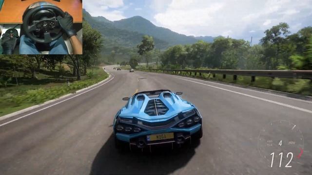 LAMBORGHINI SIAN ROADSTER - Forza Horizon 5 | Thrustmaster T300RS Gameplay смотреть онлайн