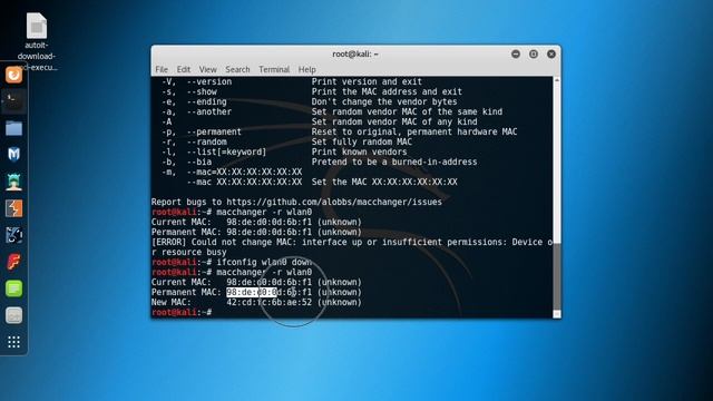 Mac Address,Macchanger,Wireless modes - Ethical Hacking for absolute beginners - Episode #7 смотреть онлайн
