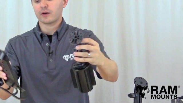 RAM Tab Tite™ Universal Spring Loaded Cradle for 10 Tablets with heavy duty cases смотреть онлайн