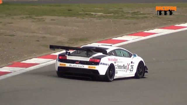 Lamborghini Gallardo LP560/600+ GT3 pure Sound 2012 смотреть онлайн