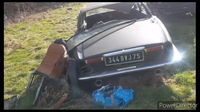Démarrage jaguar xj6 s1 1971 après 9 ans ! First start 71 jaguar xj6 after 9 years ! смотреть онлайн