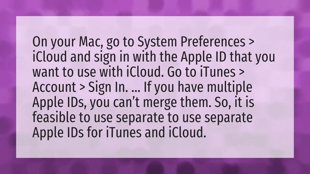 Can I have 2 Apple IDs on my Mac? смотреть онлайн