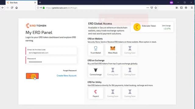How to recover password in geteldorado.com ? смотреть онлайн