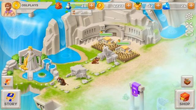 Legends Of Olympus Android Gameplay смотреть онлайн