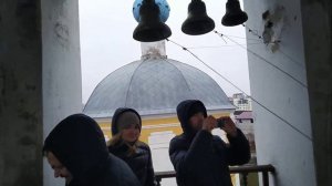 Звон Ивана Пугачева на открытии школы звонарей в г. Тверь