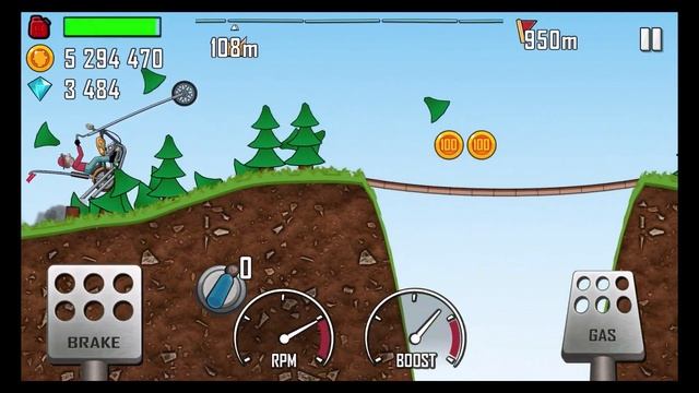 Hill Climb Racing - Part 18 - Chopper - Gameplay Walkthrough Video (iOS Android) смотреть онлайн