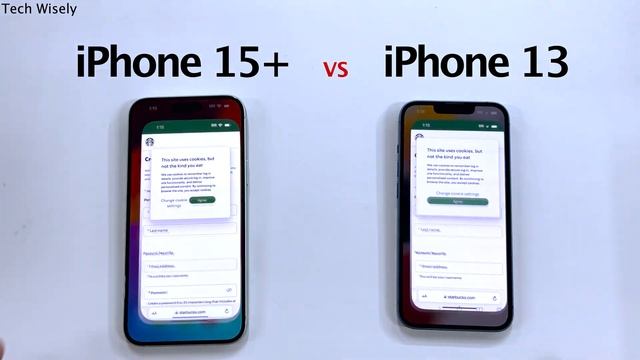 iPhone 15 Plus vs iPhone 13 - Speed Performance Test смотреть онлайн