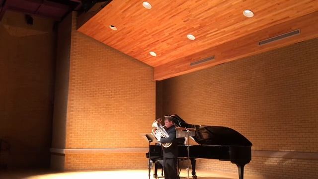 Jonathan Watkins DMA Euphonium Recital - Gallaher Sonata Mvt 5 - May 19th, 2017