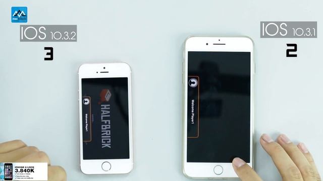 Speedtest iPhone SE (iOS 10.3.2) VS iPhone 7 Plus (10.3.1): Khi ông anh "lên đời" смотреть онлайн