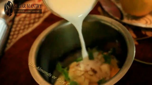 Apple Mango Mint Smoothie (With milk and without milk) Low Carb post workout shake by Sagar Mantry смотреть онлайн