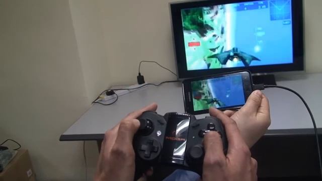 Use bluetooth controller to play smartphone games on TV with no lag смотреть онлайн