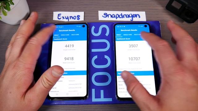 SNAPDRAGON VS EXYNOS GALAXY S10e GUERRA DE PROCESADORES