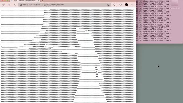 Bad Apple!! but it's pure HTML (no JS or CSS) смотреть онлайн