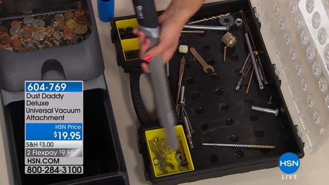 Dust Daddy Deluxe Universal Vacuum Attachment смотреть онлайн