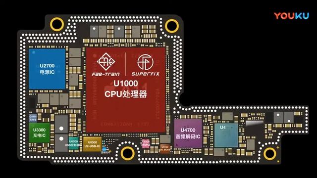 iPhone X HD Components Layout Diagram смотреть онлайн