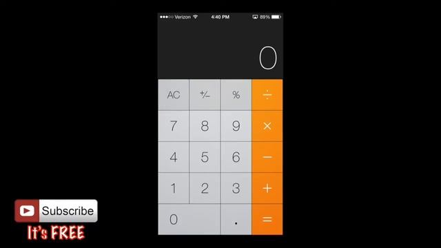 How to use the Calculator on your iPhone 5s | Tutorial 10 смотреть онлайн