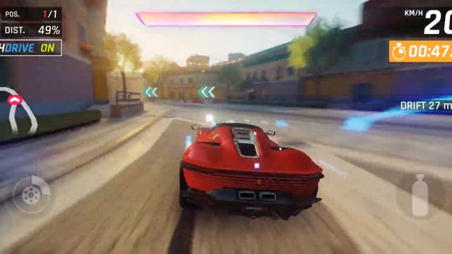 Asphalt 9 [Touchdrive] 01:34.924 | Round 4 | FERRARI DAYTONA SP3 GRAND PRIX | 1 Star смотреть онлайн
