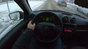 2017 ЛАДА ГРАНТА POV TEST DRIVE